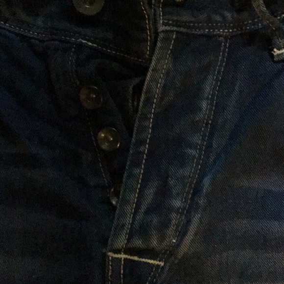 Jack Jones denim knee length shorts - Picture 3 of 4